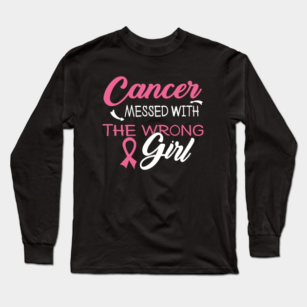 breast cancer awareness Long Sleeve T-Shirt by first12